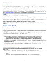 Instrucciones para Formulario CDTFA-401-GS-S Declaracion Del Impuesto Sobre Las Ventas Y El Uso Estatal, Local Y De Distrito - California (Spanish), Page 2