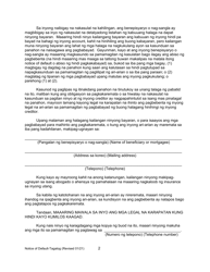 Form 2923.3 C2 Summary of Notice of Default - California (English/Tagalog), Page 2