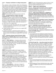 Instructions for Schedule M Other Additions and Subtractions (For Businesses) - Illinois, Page 2