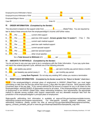 Sample Form 1F-P-1087 Order/Notice to Withhold Income for Support - Hawaii, Page 12