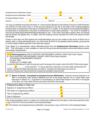 Sample Form 1F-P-1087 Order/Notice to Withhold Income for Support - Hawaii, Page 13