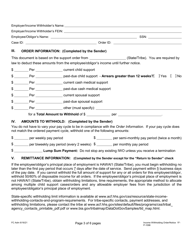 Form 1F-P-1098 Order/Notice to Withhold Income for Support - Hawaii, Page 3