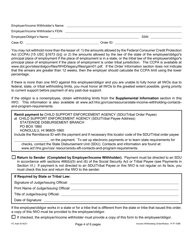 Form 1F-P-1098 Order/Notice to Withhold Income for Support - Hawaii, Page 4
