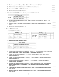 Water Microbiology Laboratory Evaluation Form - Illinois, Page 17