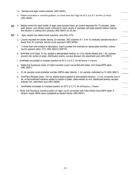 Water Microbiology Laboratory Evaluation Form - Illinois, Page 19