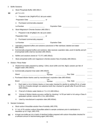 Water Microbiology Laboratory Evaluation Form - Illinois, Page 9