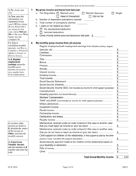 Form DV-A120.3 Financial Affidavit (Family &amp; Divorce Cases) - Illinois, Page 3