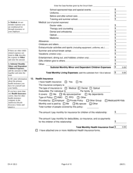 Form DV-A120.3 Financial Affidavit (Family &amp; Divorce Cases) - Illinois, Page 6