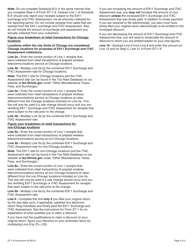 Instructions for Form ST-1-X, 003 Amended Sales and Use Tax and E911 Surcharge Return - Illinois, Page 5