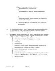 Petition for Protection From Abuse Order - Kansas, Page 6