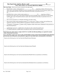 Mutual Order of Protection From Abuse - Kansas, Page 2