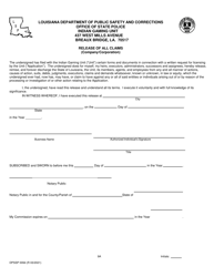 Form DPSSP0094 Part A Corporate State Certification Application - Gaming and Non-gaming Suppliers - Louisiana, Page 11