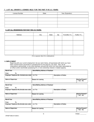 Form DPSSP0092 Gaming Employee Certification Application - Louisiana, Page 11