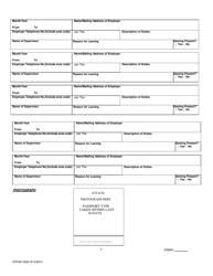 Form DPSSP0092 Gaming Employee Certification Application - Louisiana, Page 12