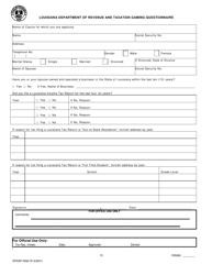 Form DPSSP0092 Gaming Employee Certification Application - Louisiana, Page 20