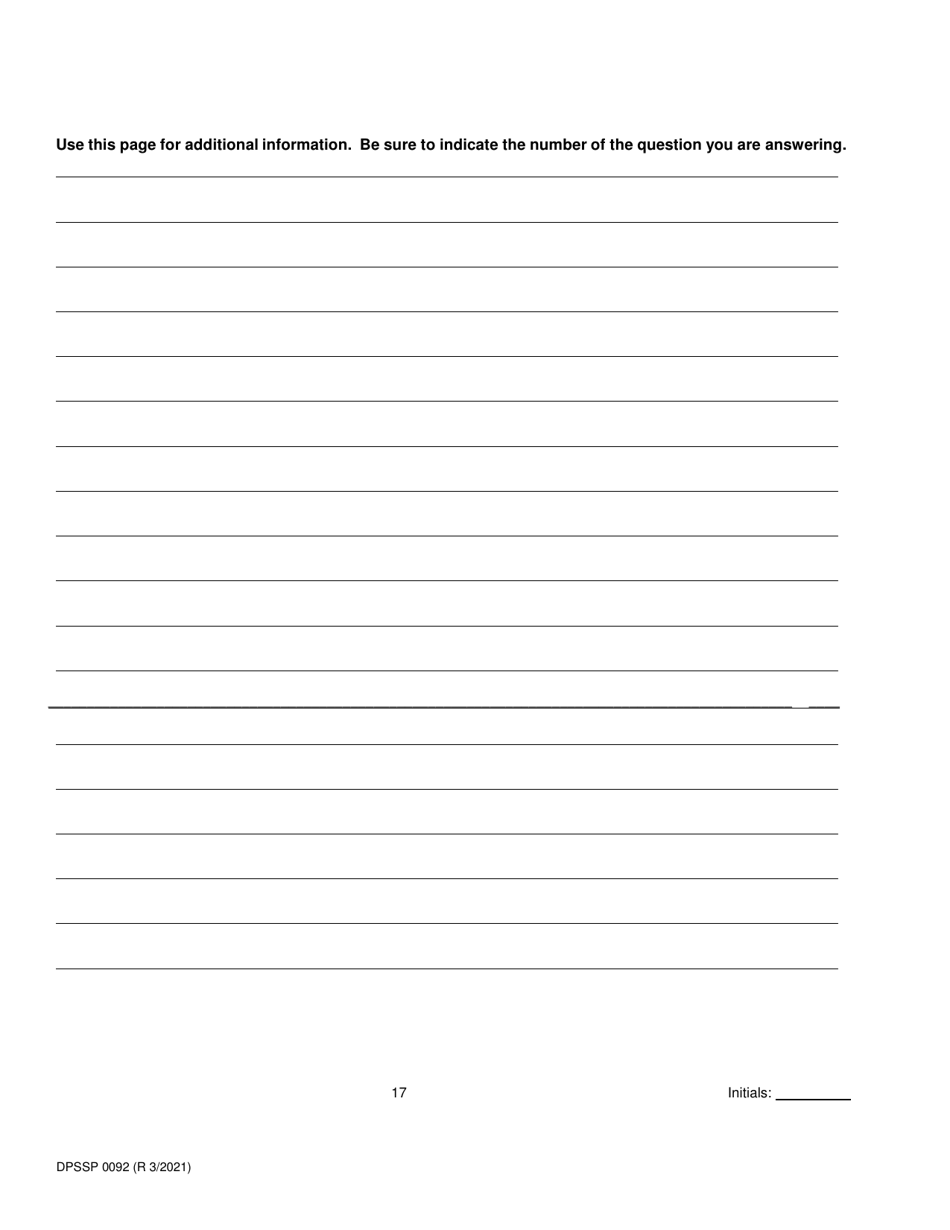 Form DPSSP0092 Gaming Employee Certification Application - Louisiana, Page 22