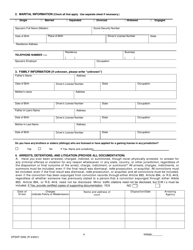Form DPSSP0092 Gaming Employee Certification Application - Louisiana, Page 9