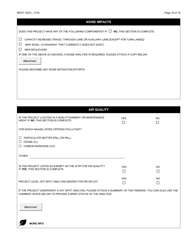 Form MDOT5323 Local Agency Environmental Clearance Form - Michigan, Page 16