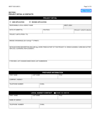 Form MDOT5323 Local Agency Environmental Clearance Form - Michigan, Page 2
