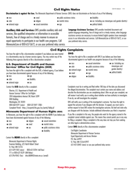 Form DHS-3539-ENG Ryan White Annual Certification - Minnesota, Page 4