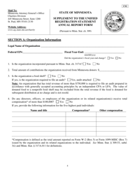 Form CS2 Supplement to the Unified Registration Statement Annual Report Form - Minnesota, Page 4