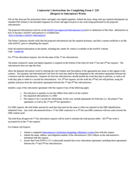 Form C-220 Request to Subcontract Work - Missouri, Page 2