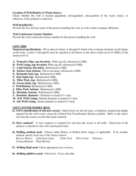 Instructions for Monitoring Well Construction Form - Montana, Page 2