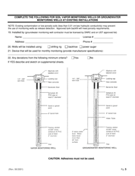 Application for Permit to Install, Repair, Modify, Close or Remove Underground Storage Tanks for Petroleum Products or Hazardous Substances - Montana, Page 5