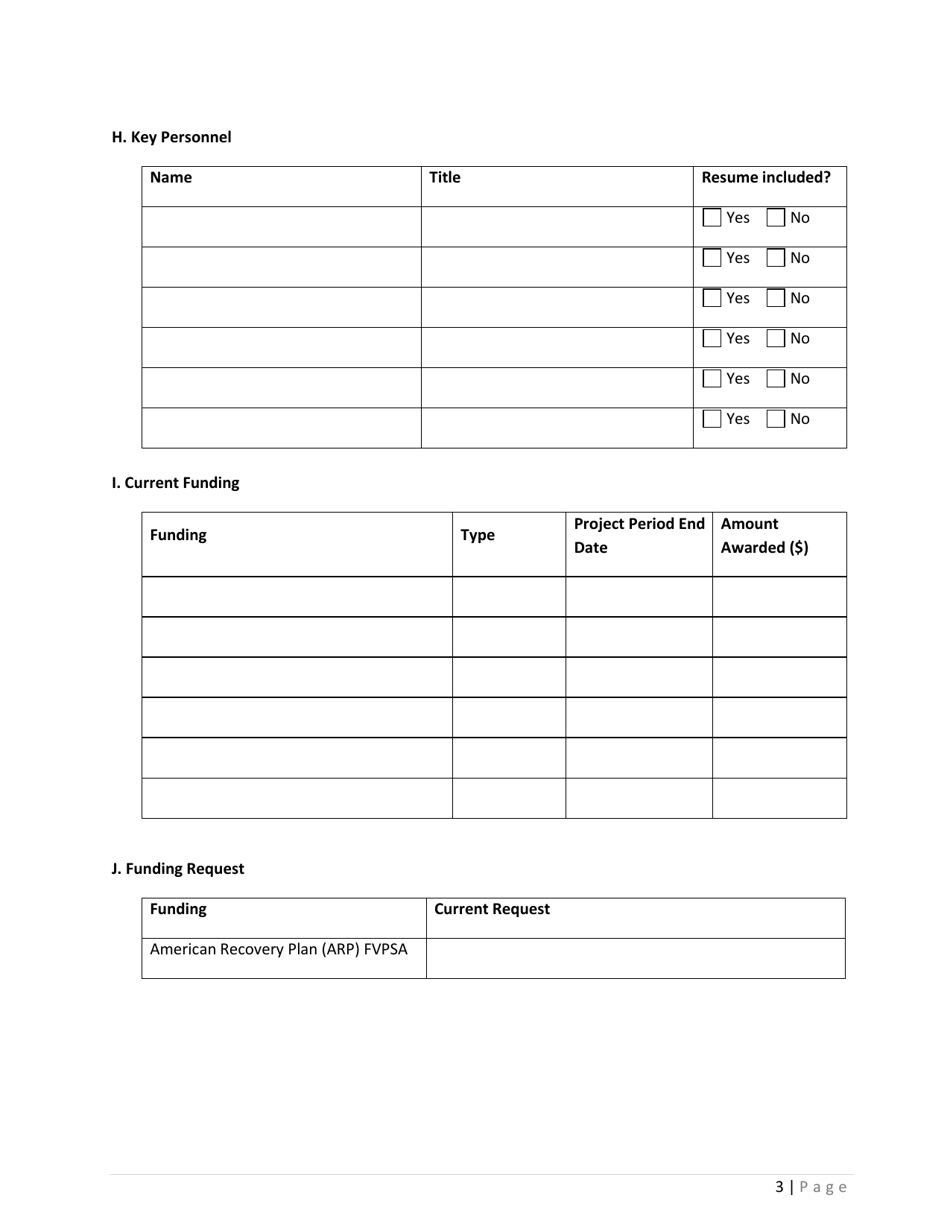 Arp Fvpsa Application Form - Nevada, Page 3