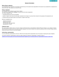 Form RC644 Notice of Objection - Greenhouse Gas Pollution Pricing Act - Canada, Page 2