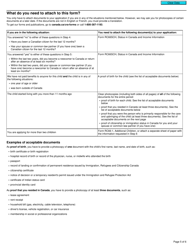 Form RC66 Canada Child Benefits Application - Canada, Page 5
