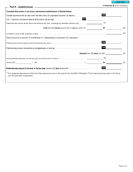 Form T2 Schedule 17 Credit Union Deductions (2020 and Later Tax Years) - Canada, Page 2