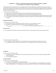 Form 8 (PFA716) Reply to a Counter Application - British Columbia, Canada, Page 32