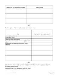 Form 21 Case Plan Order - British Columbia, Canada, Page 4