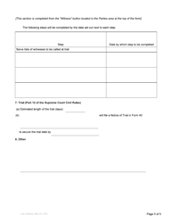 Form 21 Case Plan Order - British Columbia, Canada, Page 5