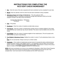 Form 10 Edit Check Worksheet for Residential Child Care Institutions - New Jersey, Page 2