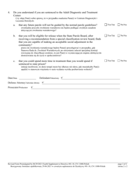 Form 11080 Supplemental Plea Form for Sexual Offenses (Use if Committed Prior to December 1, 1998) - New Jersey (English/Polish), Page 2
