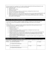 Medical Cannabis Non-profit Producer License Application Form - New Mexico, Page 12