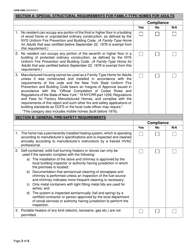 Form LDSS-4388 Fire/Safety Inspection Report for Family-type Homes for Adults - New York, Page 2