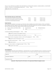 Form ODM03258 Healthchek and Pregnancy Related Services Information Sheet - Ohio, Page 3