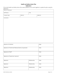 Form ODM10238 Health and Safety Action Plan - Ohio, Page 3