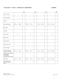Form ODM07124 Eligibility Information Worksheet for Nursing Home and Home &amp; Community Based Services (Hcbs) Waivers - Ohio, Page 11