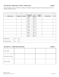 Form ODM07124 Eligibility Information Worksheet for Nursing Home and Home &amp; Community Based Services (Hcbs) Waivers - Ohio, Page 18