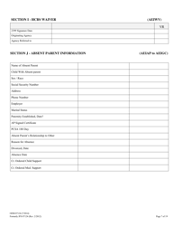 Form ODM07124 Eligibility Information Worksheet for Nursing Home and Home &amp; Community Based Services (Hcbs) Waivers - Ohio, Page 7