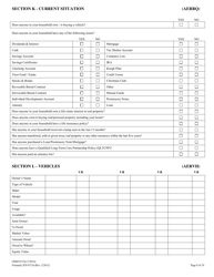 Form ODM07124 Eligibility Information Worksheet for Nursing Home and Home &amp; Community Based Services (Hcbs) Waivers - Ohio, Page 8