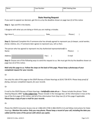 Form ODM01711 Notice of Denial of Your Request to Terminate Membership in Your Managed Care Plan for &quot;just Cause&quot; From the Bureau of Managed Care - Ohio, Page 3