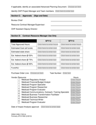 Form ODM01950 Request for Contract Resources Template - Ohio, Page 2