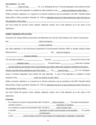 Instructions for Form 5600-PM-BMP0343 Anthracite Surface Mine Permit Application - Pennsylvania, Page 6