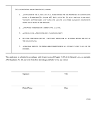 Application for Approval to Burn Alternative Fuels - Rhode Island, Page 4