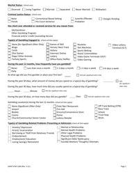 Form DDAP-EFM-1304 Gambling Admission Form - Pennsylvania, Page 2